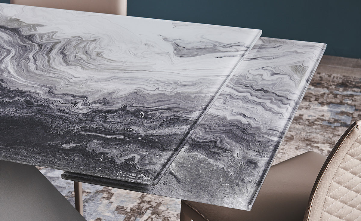 Tavolo ELIOT Crystalart Drive - Cattelan Italia