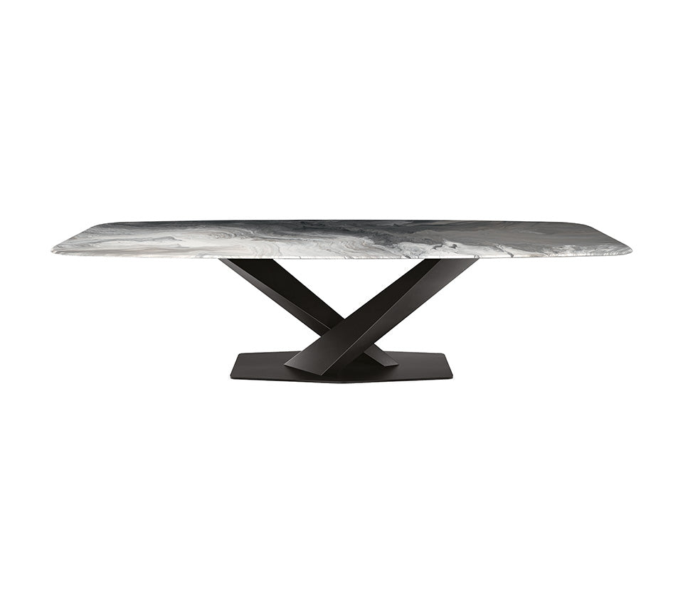 Tavolo Stratos Crystalart - Cattelan Italia