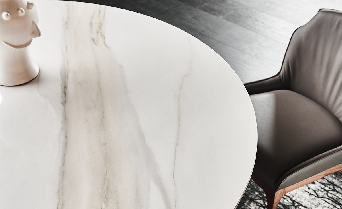 Tavolo Skorpio Keramik Round - Cattelan Italia