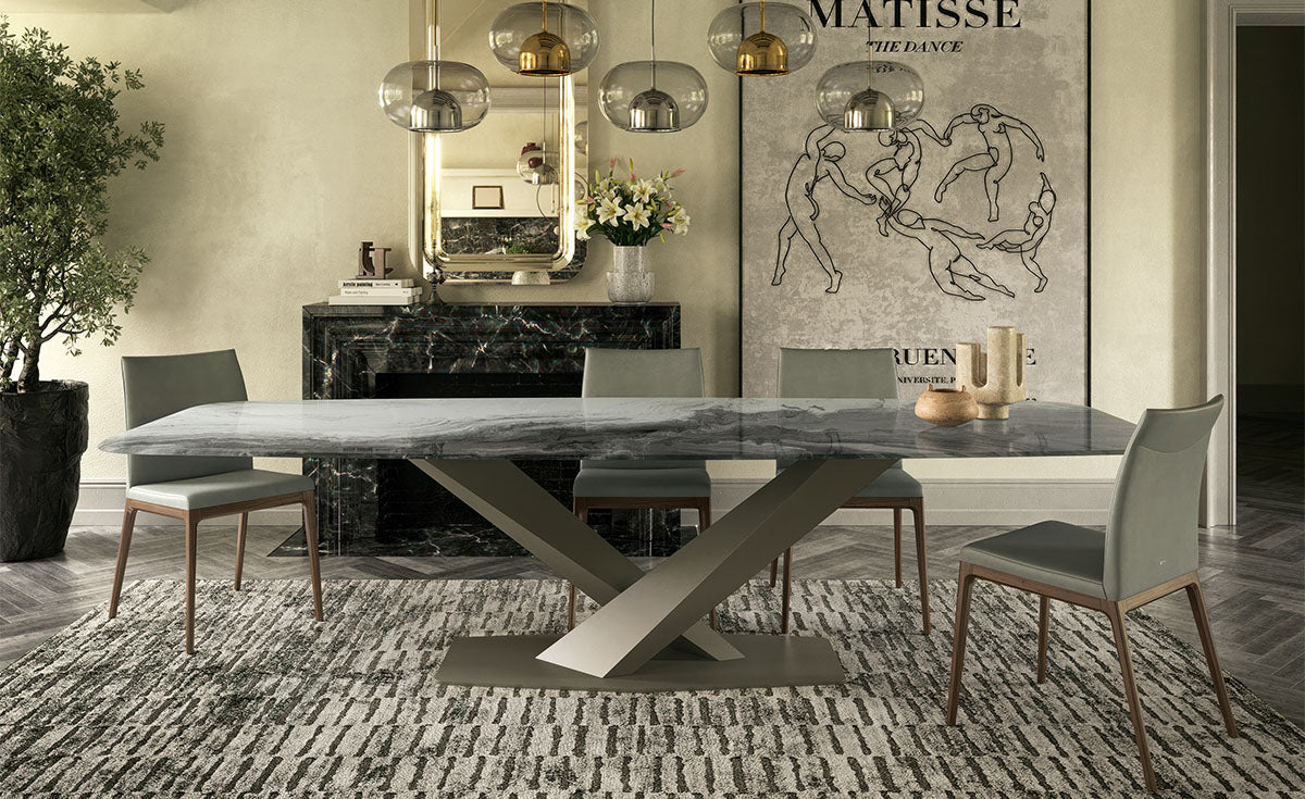Tavolo Stratos Crystalart - Cattelan Italia