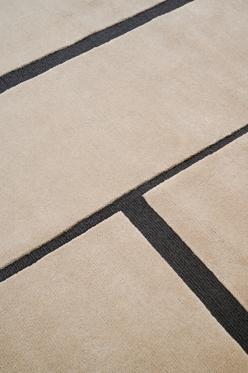Campiture carpet by Elisa Ossino