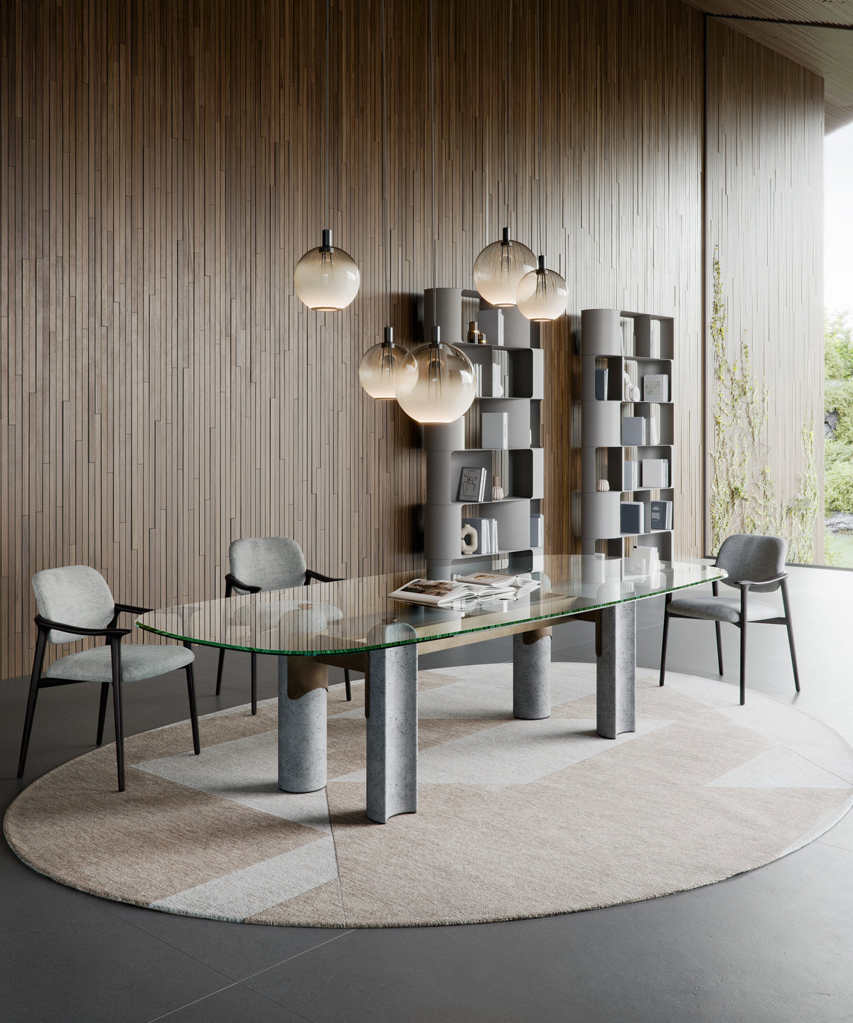 Tavolo BILBAO Glass - Cattelan Italia