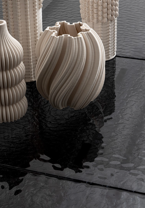 Anja 180-240X90 aluminum table - Bizzotto