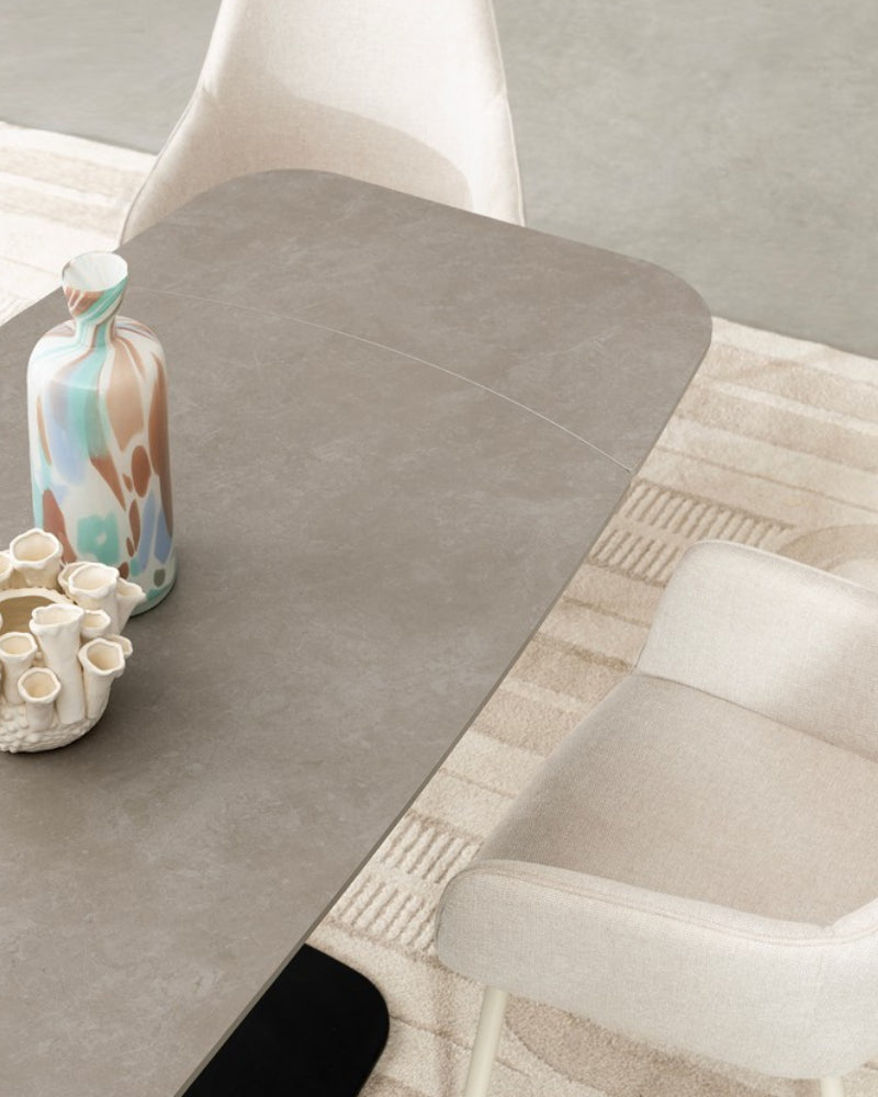 Jeremias Extendable Table 140-200X80 Black - Bizzotto