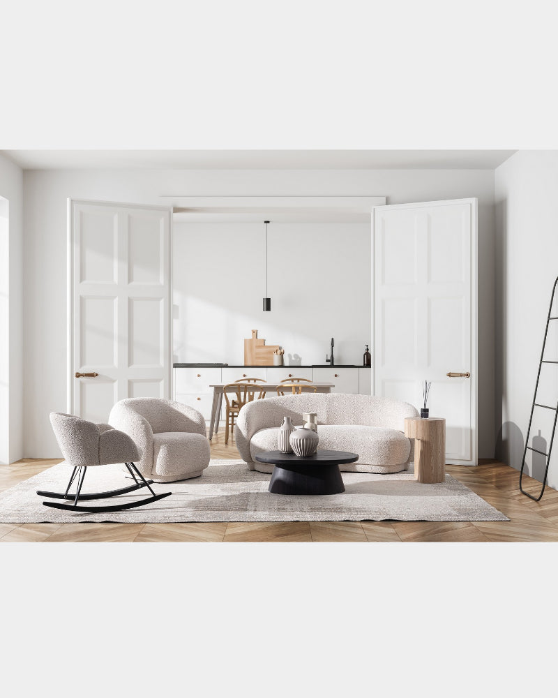 2 Seater Sofa Tecla Natural - Bizzotto