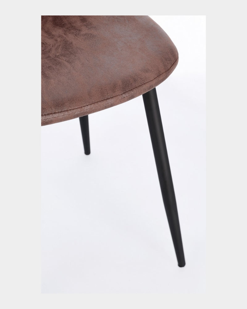 Sedia Irelia Cognac 4pz - Bizzotto