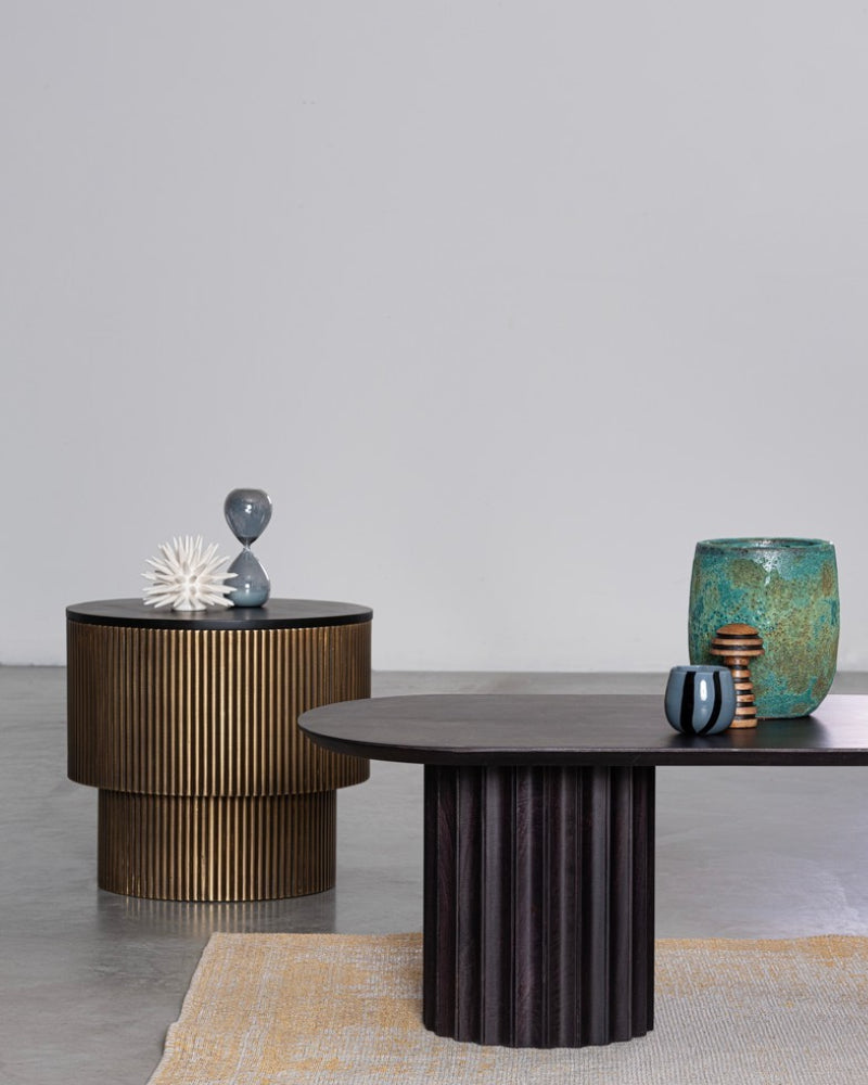 Tavolino Orissa Nero 130X65 - Bizzotto