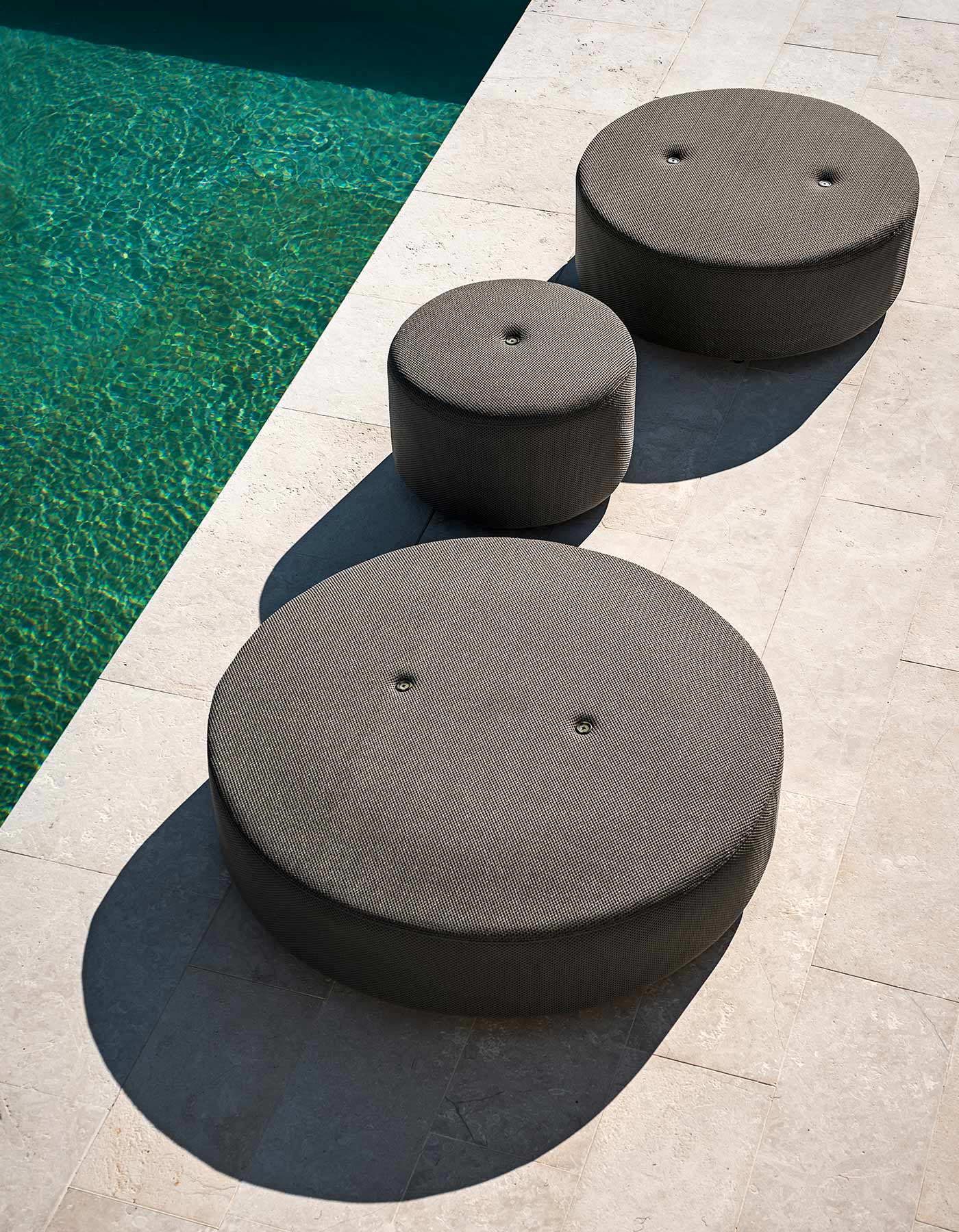 Double pouf - Roda Design 