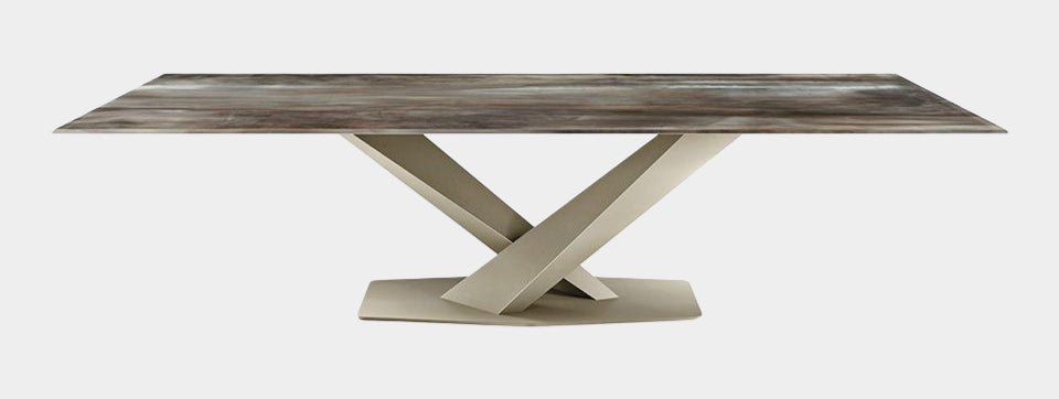 Tavolo Stratos Crystalart - Cattelan Italia