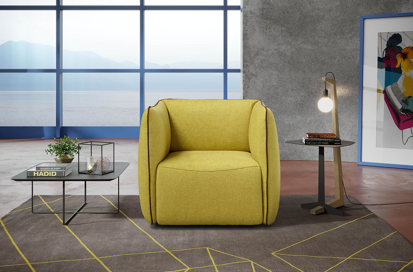 Ludo armchair - Egoitaliano